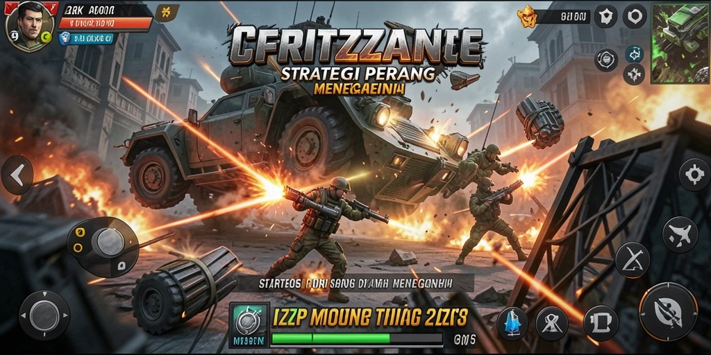 Tampilan gameplay Strategy yang intens di 5ZK.