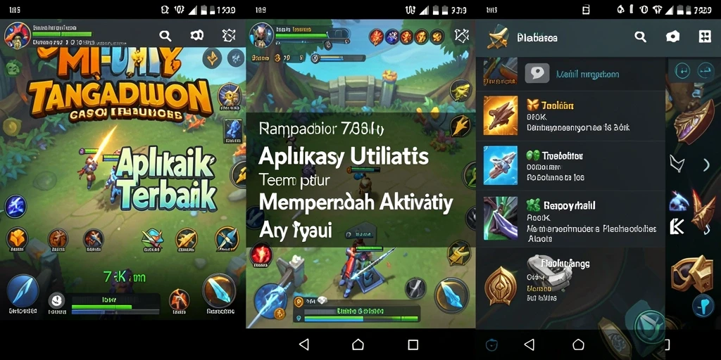 Tampilan antarmuka <strong>73K</strong> yang intuitif dan menarik.
