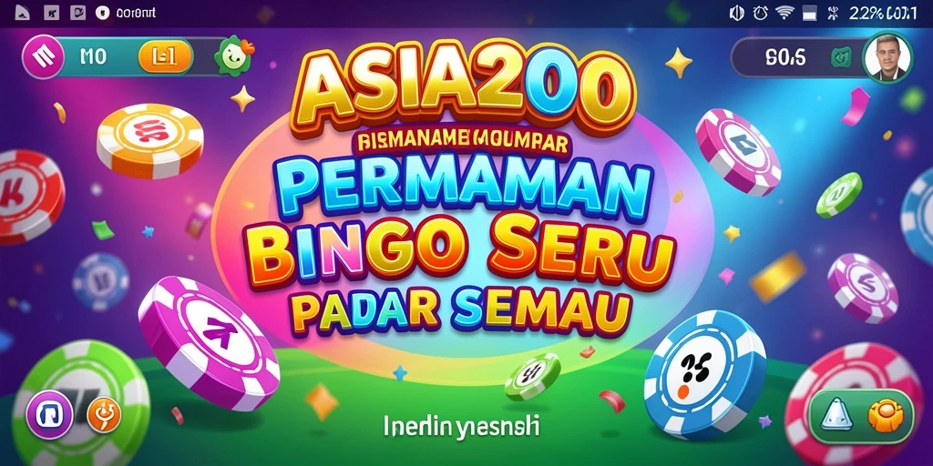 Tampilan gameplay seru ASIA200 saat bermain Bingo.