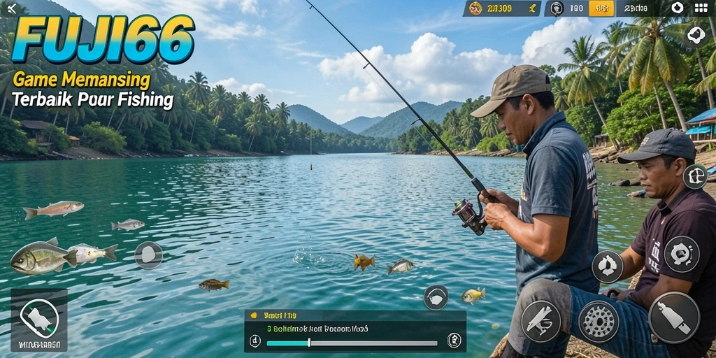 Tangkapan ikan besar dalam gameplay FUJI66 yang seru.