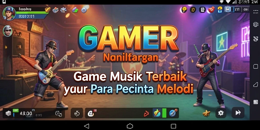 Tampilan gameplay GAMERP yang seru dan penuh warna.