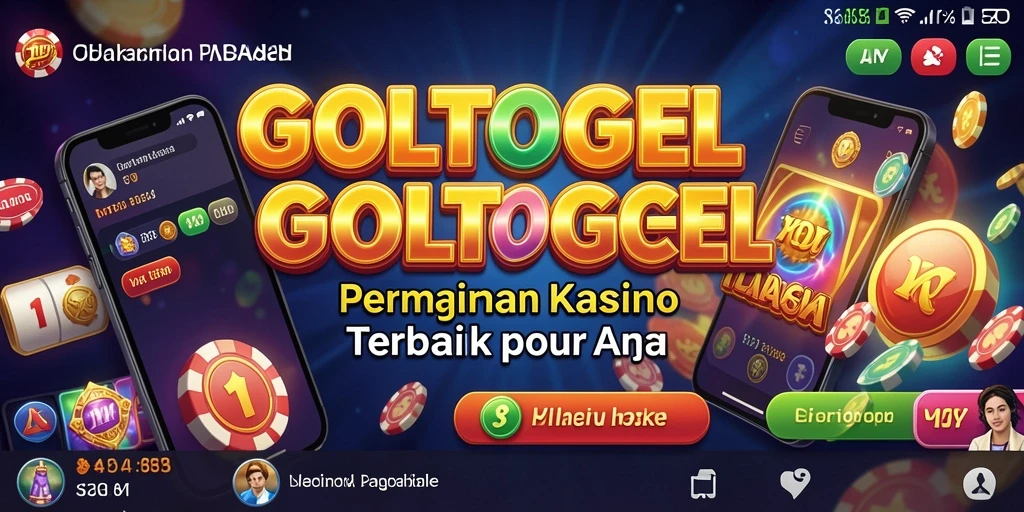 Tampilan gameplay GOLTOGEL yang seru dan mendebarkan.