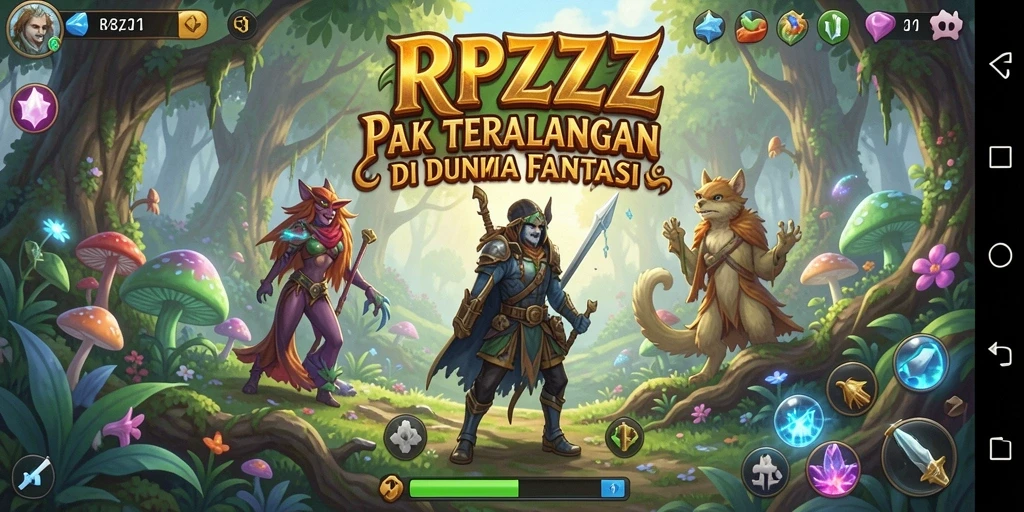 Tangkapan layar gameplay RPZZZ yang mendebarkan dan penuh petualangan.
