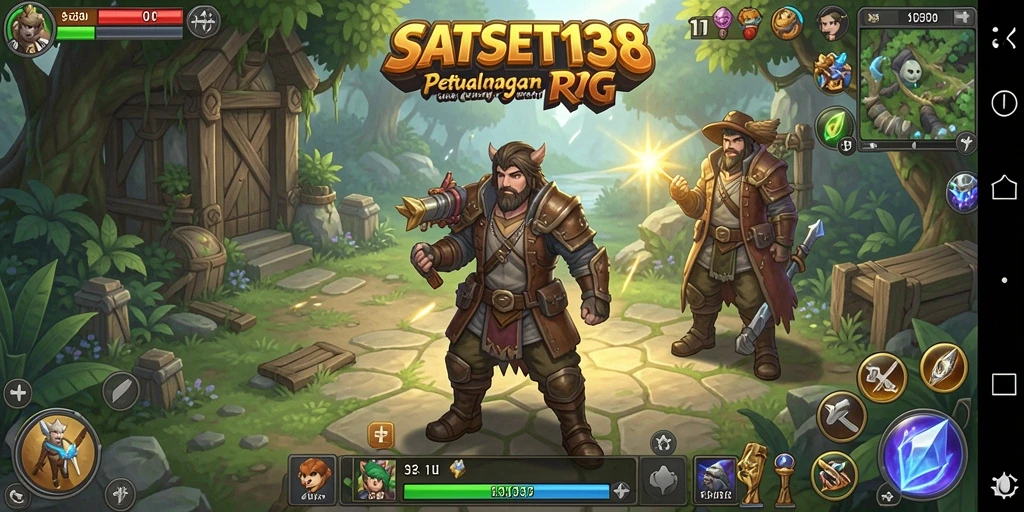 Gameplay RPG SATSET138 yang mengasyikkan dan penuh aksi.